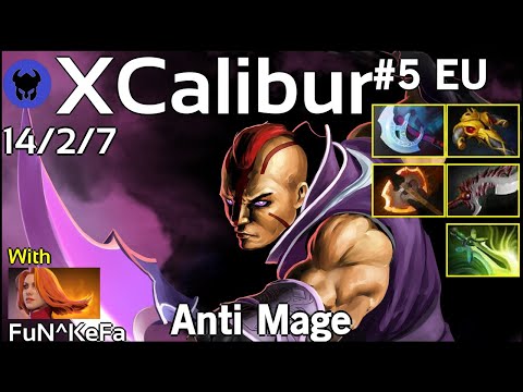 XCalibur plays Anti Mage!!! Dota 2 7.19