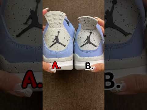 LJR Jordan 4 Retro University Blue from best reps website