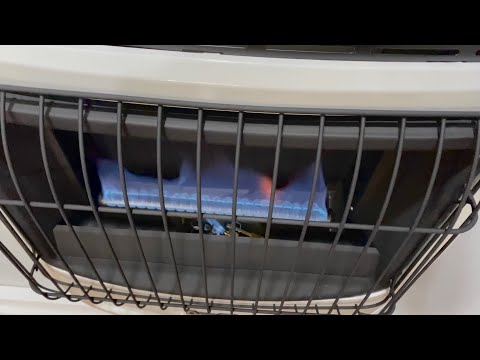 How to install a blue flame wall heater.