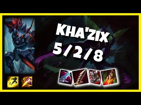 Kha'Zix vs Rengar NA Challenger JUNGLE (5/2/8) - v11.5