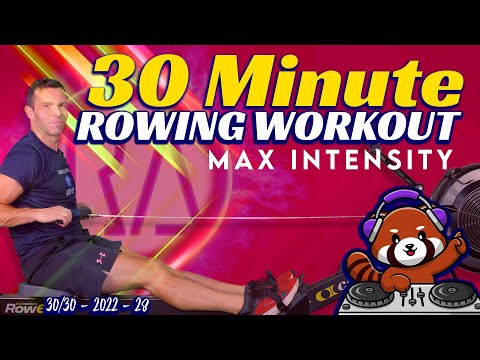 30 Minute RowAlong - MAX Intensity Row - WITH MUSIC - 28