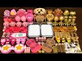 PINK Vs GOLD Mixing Random Into GLOSSY Slime Satisfying Slime Video 235