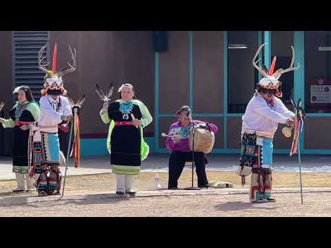 Cellicion Traditional Dancers (Zuni Pueblo) performance at Indian Pueblo Cultural Center