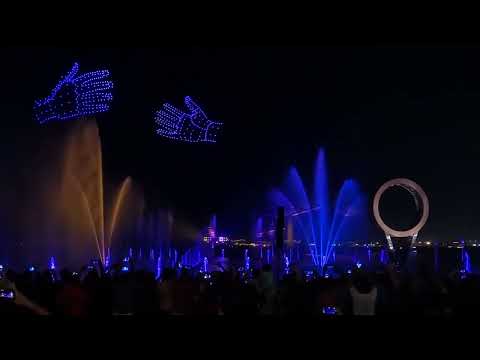 Stunning LED Dancing Show in FIFA World Cup 2022, Qatar