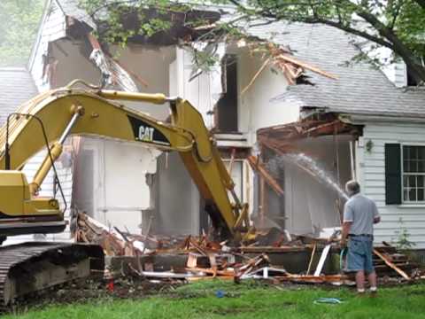 House Demolition in Wellesley Massachusetts Part Two