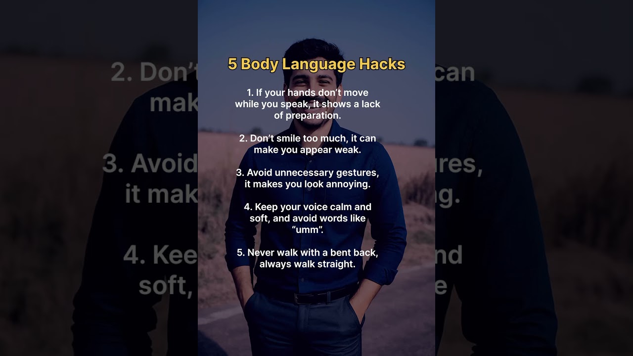 Top 5 Body Language Tips to Boost Confidence and Communication Skills