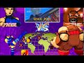 Fighting Game Bosses 128 X Men Children Of The Atom Juggernaut Sub Boss Battle