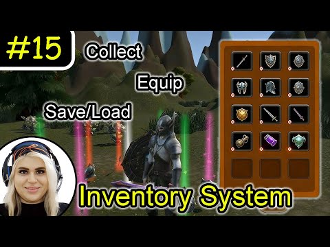 15 - Unity Inventory System Tutorial (Equip + Save & Load)