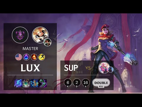 Lux Support vs Seraphine - NA Master Patch 11.2