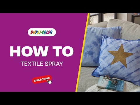 DUPLI-COLOR Textile Spray Paint | How to TEXstyle