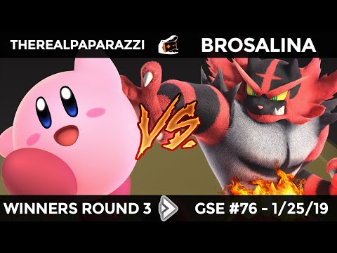 GSE #76 - TheRealPaparazzi (Kirby) vs Brosalina (Incineroar) PT. 1 - Winners Round 3