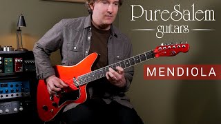 Video thumbnail for PureSalem Guitars Mendiola - Modern Take on a 60's Italian Design by AndyDemos