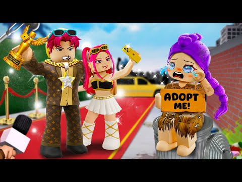 👶 BABY RUMI Got ADOPTED By A FAMOUS FAMILY, But...💔Roblox Family Roleplay | Roblox Movie