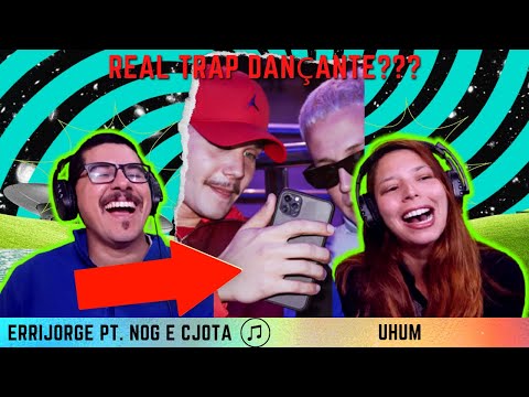 Errijorge, Nog, CJota - Uhum (prod. Luq) (Clipe Oficial) - [Primeira Reação Vida Sem Trilhos] REACT