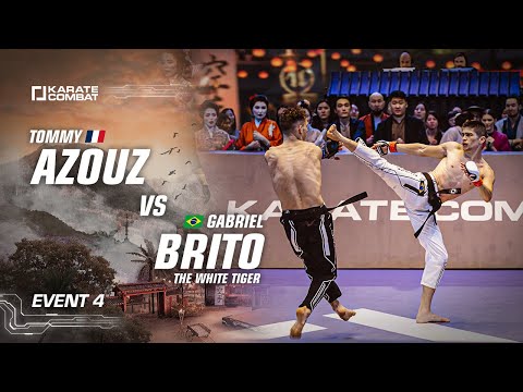 Full Fight: Gabriel Brito vs Tommy Azouz - Karate Combat S03E04