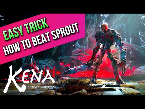 Kena: Bridge of Spirits | Sprout Boss Fight | How to Beat Sprout | MP Trophy