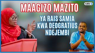 Maagizo mazito ya Rais Samia kwa Ndejembi