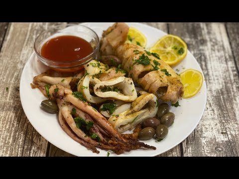 Pan Fried Squid Easy Recipe And Delicious Calamari