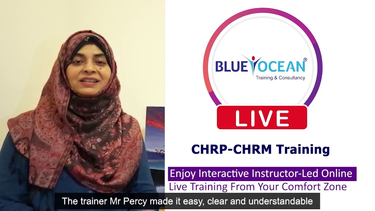 Student Testimonial - CHRP CHRM training