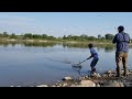 Video Thumbnail for River fishing  #shorts #catchandrelease