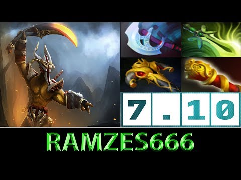 RAMZES666 [Juggernaut] No Battle Fury Build ► Dota 2 7.10