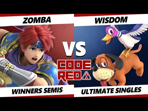 Code Red: LUA4 Winners Semis - Zomba (Roy, ROB) Vs. Wisdom (Duck Hunt) SSBU Ultimate Tournament