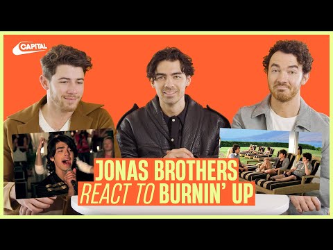 Jonas Brothers react to their iconic 'Burnin' Up' music video | Capital