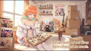 Kiara fondly reminisces about her past memories with Calliope.