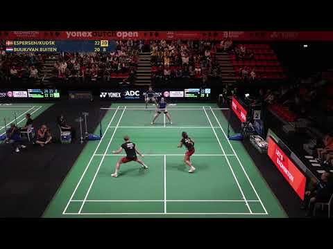 Match point - Espersen / Kudsk vs Buijk / Van Buiten - XD, SF - Dutch Open 2023