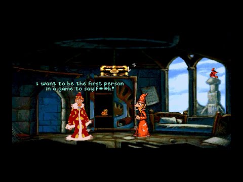 Discworld II - Rincewind Says "F%#K!" - Best Video Game Easter Egg Secret Ever