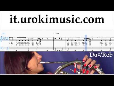 Corso di Corno Demi Lovato - Tell Me You Love Me Tablature Tab Parte#2 um-i276