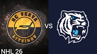 HC Verva Litvínov vs Bílí Tygři Liberec (NHL 26 / PS5)