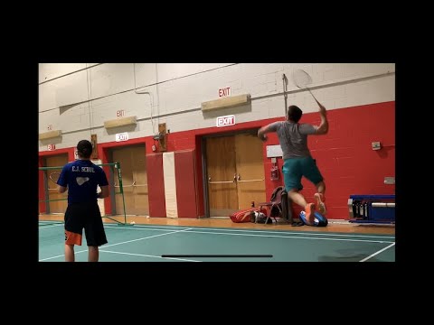Badminton Shots - Week 8 faster footwork/split step/ Relax