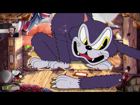Cuphead playthrough pt24 - a Game of Cat and Mouse
