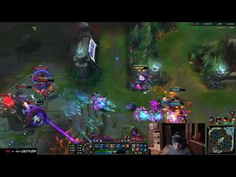 Tyler1 with the FAKER Blitzcrank hooks