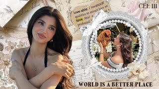 the world is a good place for everyone