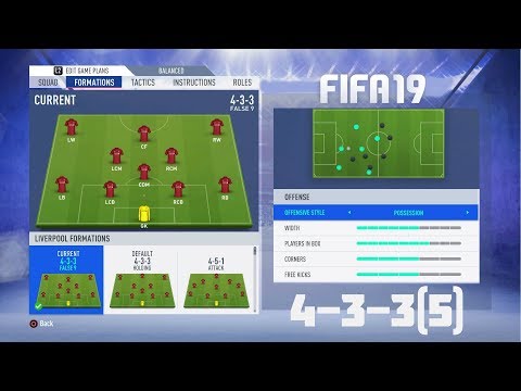 Fifa 19 Best Formation (4-3-3(5)) Tutorial - Best Custom Tactics & Instructions & More!!