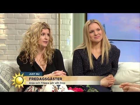 Filippa: ”Jag blir verkligen arg när folk hälsar på Anja men inte på mig”  - Nyhetsmorgon (TV4)