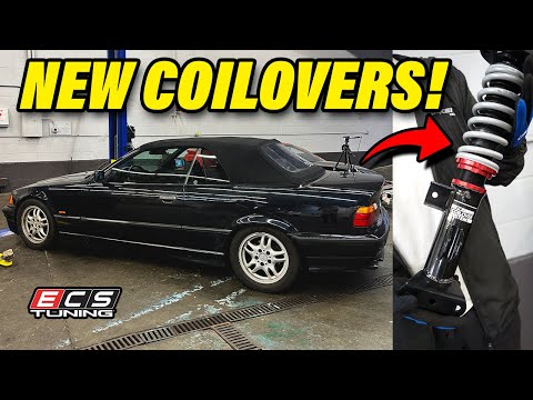 Installing ECS Tuning Coilovers on my E36: How Good Are They? | Vert Build Ep. 4