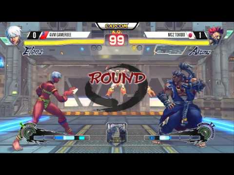 Gamerbee (Elena) vs Tokido  (Akuma) - CEO 2015 USF4 - 720p 60fps