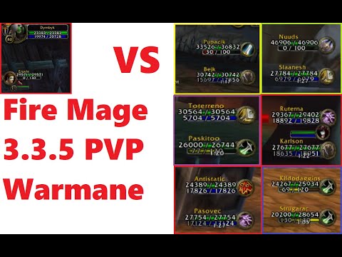 Is it that HARD ? Warmane  Fire Mage 3 3 5 PVP