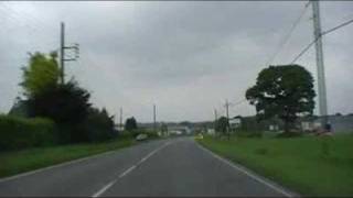 preview picture of video 'Driving Along The D787 From Les Maës To Callac, Brittany, France 3rd May 2011'