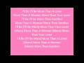 Aaliyah more than a woman lyrics 