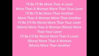 Aaliyah more than a woman lyrics