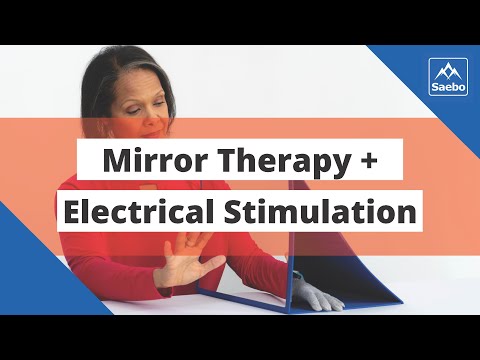 [VIDEO] Mirror Therapy Combined With Electrical Stimulation Using SaeboStim Micro – YouTube