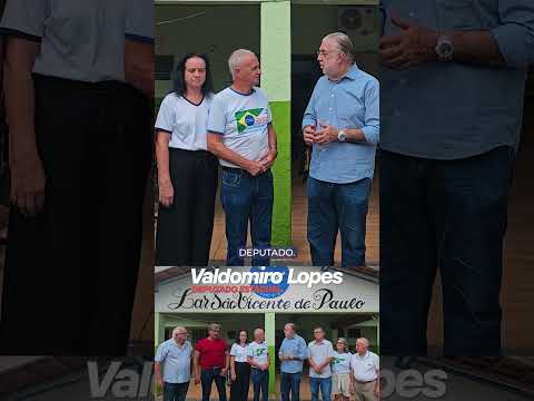 Emenda de minha autoria possibilitou a manutenção do "Lar São Vicente de Paulo" em Neves Paulista-SP