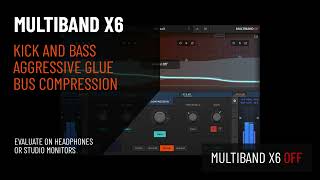 Video thumbnail for Multiband X6 - Kick and Bass Glue Compression by Devious Machines