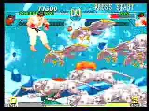 Marvel Vs. Capcom - Strider Hiryu Vs. Ryu