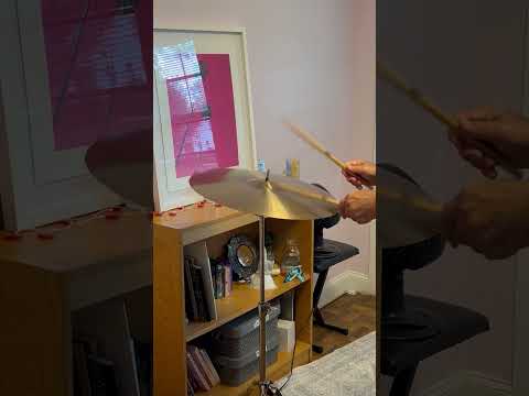 Paiste Giant Beat 20 Inch Crash-Ride Cymbal, 1,845 Grams, Video Demo. image 6