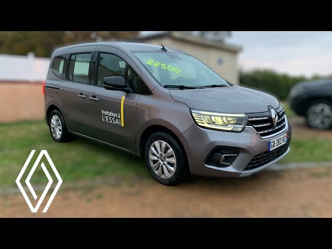 Nouveau Renault Kangoo 2021 / 2022 ✅ 1.5 BLUE DCI Essai complet / Idem Dacia Dokker? Test&Review TCE